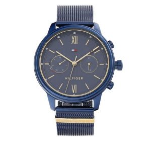 Zegarek Tommy Hilfiger. Niebieskie zegarki TOMMY HILFIGER. Za 599,99 zł.
