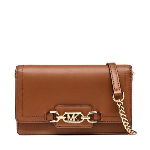 Torebka MICHAEL Michael Kors. Brązowe listonoszki MICHAEL Michael Kors, bez wzorów, bez dodatków. Za 499,99 zł.