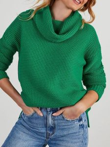 Milan Kiss Golf w kolorze zielonym rozmiar: M. Zielone golfy Milan Kiss, m, bez wzorów, bez ramiączek. Za 126,99 zł.