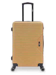 BlueStar Walizka "Wagram" w kolorze złotym - 43,5 x 66,5 x 26,5 cm rozmiar: onesize. Żółte walizki BlueStar, bez wzorów, z materiału. Za 173,99 zł.