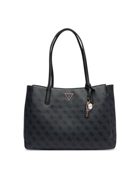 Guess Torebka Noelle II HWBG96 72260 Czarny. Czarne torebki klasyczne Guess, z aplikacjami, ze skóry, bez dodatków. Za 634,99 zł.