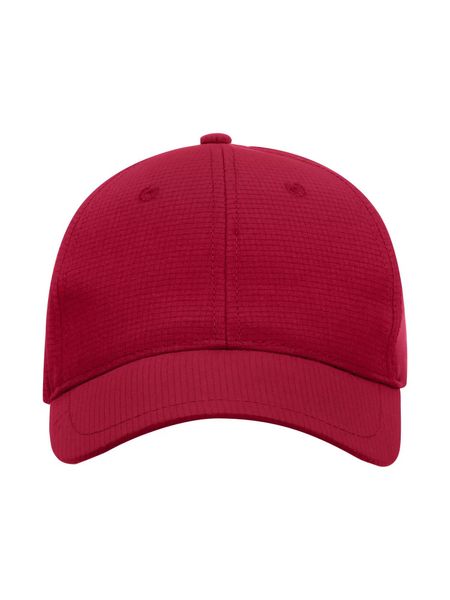 Clique Active Cap wentylowana czapka 6-panelowa – Red. Czerwone czapki CLIQUE, bez wzorów, z elastanu, sportowe. Za 87,88 zł.