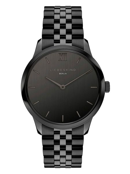 Liebeskind Zegarek kwarcowy w kolorze czarnym rozmiar: onesize. Czarne, analogowe zegarki Liebeskind. Za 418,69 zł.