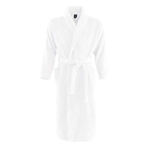 Szlafrok Pałacowy Unisex Dla Dorosłych. Brązowe szlafroki SOL'S, l, z aplikacjami, z bawełny, bez kaptura. Za 281,99 zł.