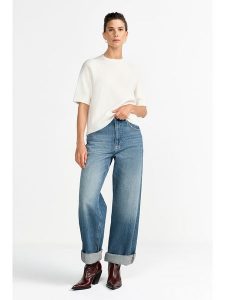 Rich & Royal Sweter w kolorze kremowym rozmiar: L. Brązowe swetry oversize Rich & Royal, l, bez wzorów, bez ramiączek. Za 211,31 zł.