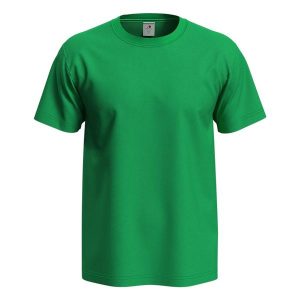 Koszulka Unisex Dla Dorosłych Comfort Plain T-shirt. Zielone bluzki STEDMAN, m, bez wzorów, sportowe, bez kołnierzyka, bez ramiączek. Za 42,99 zł.