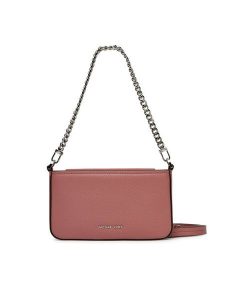 MICHAEL Michael Kors Torebka 32S5SYTU1L Różowy. Czerwone listonoszki MICHAEL Michael Kors, bez wzorów, ze skóry, bez dodatków. Za 399,99 zł.