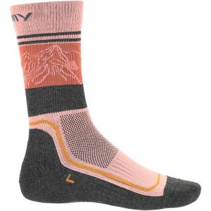 Skarpety trekkingowe damskie Viking Boosocks Heavy Bamboo Lady. Czerwone skarpetki Viking, bez wzorów. Za 48,11 zł.