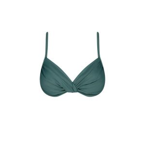 Damski top do kostiumu kąpielowego Barts Kelli Underwire C/D. Niebieskie bikini Barts, bez wzorów. W wyprzedaży za 219,50 zł.
