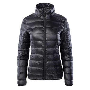 Kurtka Ocieplana Damska Blanca. Czarne kurtki IGUANA, s, bez wzorów, z puchu, bez kaptura. Za 327,99 zł.