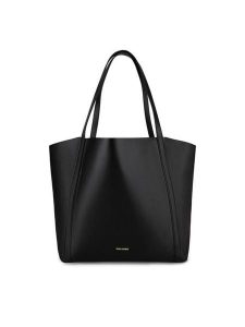 Gino Rossi Torebka WEN-17 Czarny. Czarne shopper bag Gino Rossi, bez wzorów, z tworzywa sztucznego, bez dodatków. Za 249,99 zł.