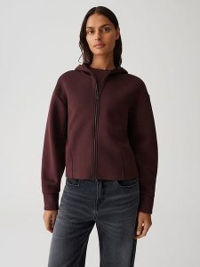 OPUS Bluza "Gulnora" w kolorze bordowym rozmiar: 40. Czerwone bluzy Opus, bez wzorów, bez kaptura. Za 195,99 zł.