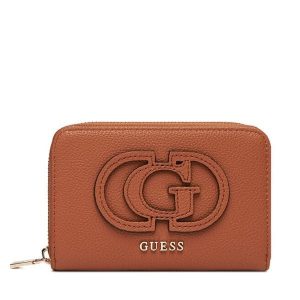 Portfel Guess. Brązowe portfele Guess, z aplikacjami. Za 229,99 zł.
