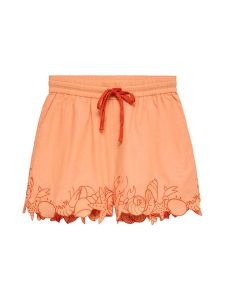 Vero Moda Szorty sportowe Lucia 10350997 Pomarańczowy jasny Regular Fit. Brązowe spodenki sportowe Vero Moda, l, bez wzorów, z bawełny. Za 159,99 zł.