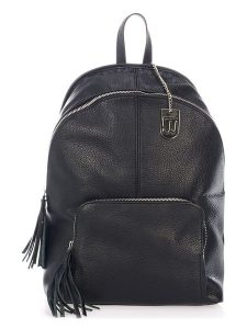 Lucca Baldi Skórzany plecak "Cisano" w kolorze czarnym - 35 x 37 x 14 cm rozmiar: onesize. Czarne plecaki Lucca Baldi. Za 416,30 zł.