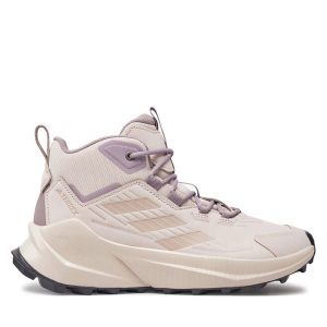 Trekkingi adidas. Czerwone buty sportowe ADIDAS, bez wzorów, bez zapięcia, trekkingowe, Adidas Terrex. Za 459,99 zł.