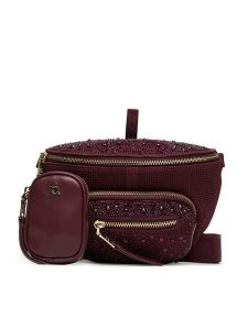 Steve Madden Torebka Bmaxima SM13000640 Bordowy. Czerwone listonoszki Steve Madden, bez wzorów, ze skóry, bez dodatków. Za 319,99 zł.