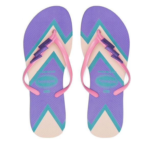 Japonki Havaianas. Klapki Havaianas, bez wzorów, bez obcasa. Za 59,99 zł.
