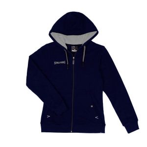 Bluza z kapturem dla kobiet Spalding Flow. Niebieskie bluzy SPALDING, bez wzorów, z kapturem. W wyprzedaży za 243,40 zł.