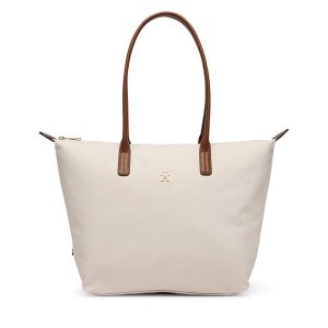 Torebka Tommy Hilfiger. Shopper bag TOMMY HILFIGER, bez wzorów, bez dodatków. Za 409,99 zł.
