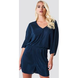 Rut&Circle Plisowany kombinezon Lola - Blue. Kombinezony marki Rut&Circle. W wyprzedaży za 64,78 zł.