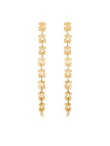 TOUS Kolczyki 1004573000 Złoty. Żółte kolczyki Tous, ze stali. Za 379,99 zł.