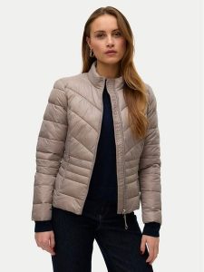 Vero Moda Kurtka przejściowa Sorayasiv 10311353 Szary Slim Fit. Szare kurtki Vero Moda, l, bez wzorów, z syntetyku, bez kaptura. Za 199,99 zł.