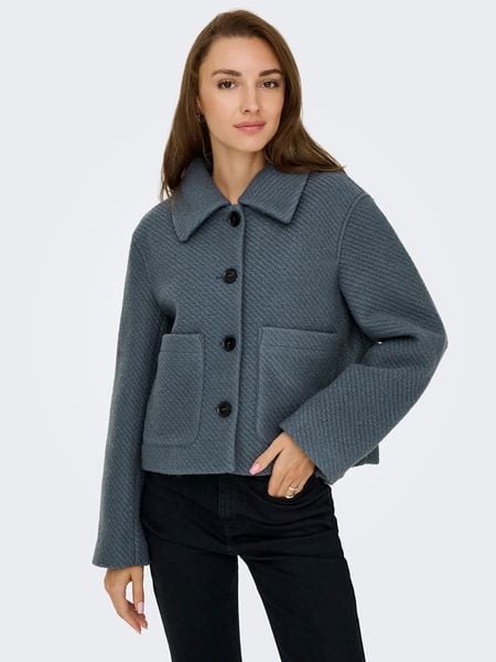 JDY Kurtka przejściowa w kolorze niebieskim rozmiar: XL. Niebieskie kurtki JDY, xl, bez wzorów, bez kaptura. Za 179,22 zł.