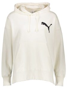 Puma Bluza w kolorze kremowym rozmiar: XL. Brązowe bluzy Puma, xl, bez wzorów, z kapturem. Za 237,17 zł.