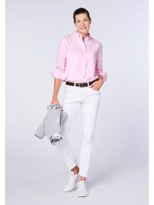 Polo Sylt Koszula - Regular fit - w kolorze jasnoróżowym rozmiar: XS. Różowe koszule Polo Sylt, xs, bez wzorów, bez kołnierzyka, bez ramiączek. Za 121,95 zł.
