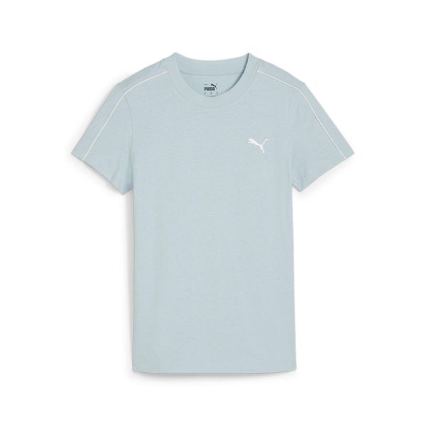 Koszulka sportowa damska Puma Her. Niebieskie koszulki sportowe Puma, bez wzorów, bez ramiączek. Za 79,99 zł.