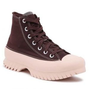 Buty do chodzenia damskie Converse A04633C. Brązowe buty sportowe Converse, bez wzorów, z materiału, bez zapięcia, trekkingowe. W wyprzedaży za 382,15 zł.