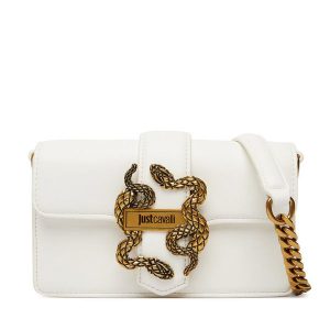 Torebka Just Cavalli. Białe torebki klasyczne Just Cavalli, bez wzorów, bez dodatków. Za 614,99 zł.
