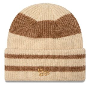 Czapka New Era. Brązowe czapki New Era, bez wzorów. Za 139,99 zł.