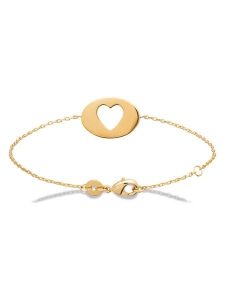 L'Atélier Précieux Pozłacana bransoletka z elementami ozdobnymi rozmiar: onesize. Żółte bransoletki l'Atelier precieux, pozłacane. Za 173,99 zł.