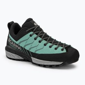 Buty trekkingowe damskie SCARPA Mescalito Planet. Niebieskie buty trekkingowe Scarpa, bez zapięcia. Za 649,99 zł.