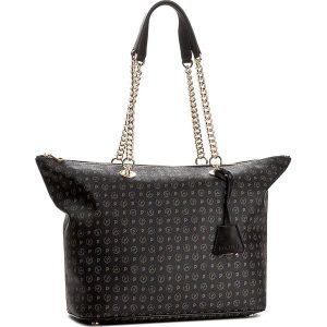 Torebka POLLINI - TE8410PP02Q1100A Nero/Vit Nero. Czarne shopper bag marki Pollini, ze skóry ekologicznej. Za 709,00 zł.