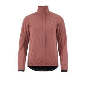 Damska kurtka wodoodporna Craft Core Subz. Czerwone kurtki Craft, bez wzorów, bez kaptura. Za 547,50 zł.