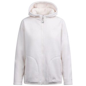 Damska Bluza Polarowa Backstay. Białe bluzy Trespass, na zimę, bez wzorów, z polaru, bez kaptura. Za 226,99 zł.