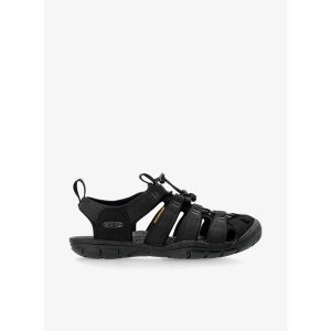 Sandały damskie Keen Clearwater CNX. Czarne buty trekkingowe Keen, bez wzorów, bez obcasa, bez zapięcia. W wyprzedaży za 349,00 zł.