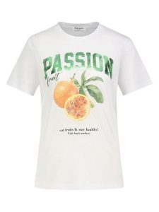 Sublevel Koszulka w kolorze białym rozmiar: XL. Białe bluzki Sublevel, xl, bez wzorów, bez kołnierzyka, bez ramiączek. Za 43,99 zł.