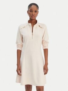 Liu Jo Sport Sukienka codzienna TA6019 JS182 Różowy Regular Fit. Czerwone sukienki Liu Jo Sport, na co dzień, xs, bez wzorów, z wiskozy, sportowe, bez kołnierzyka, bez ramiączek, proste. Za 689,99 zł.