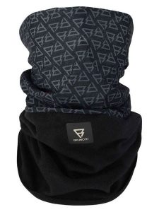Brunotti Szal-koło "Twostroke" w kolorze czarno-szarym rozmiar: onesize. Czarne szaliki Brunotti, bez wzorów, z materiału. Za 73,93 zł.