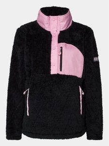 Roxy Bluza Alabama Otlr ERJFT04714 Czarny Regular Fit. Czarne bluzy Roxy, l, bez wzorów, z syntetyku, bez kaptura. Za 219,99 zł.
