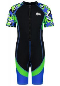 Beco -sealife Wetsuit Blue/green. Zielone kombinezony BECO, s, bez wzorów, z materiału, retro, bez kołnierzyka, bez ramiączek. Za 265,99 zł.