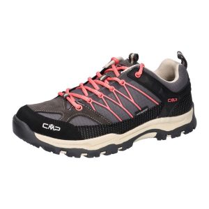 Buty trekkingowe damskie CMP Rigel Low wodoodporne. Brązowe buty trekkingowe CMP, bez zapięcia. Za 403,99 zł.