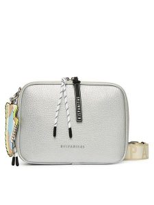 Hispanitas Torebka BV264721 Złoty. Żółte listonoszki Hispanitas, bez wzorów, ze skóry, bez dodatków. Za 439,99 zł.