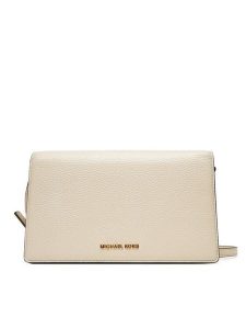 MICHAEL Michael Kors Torebka Jet Set Medium 32S4GJ6C6L Écru. Listonoszki MICHAEL Michael Kors, bez wzorów, ze skóry, bez dodatków. Za 569,99 zł.