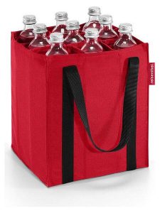 Reisenthel Torba w kolorze czerwonym na butelki - 24 x 28 x 24 cm rozmiar: onesize. Czerwone shopper bag Reisenthel, bez wzorów, z materiału, na ramię, bez dodatków. Za 34,99 zł.