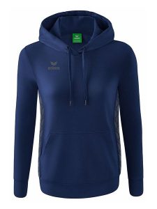 Erima Bluza "Essential Team" w kolorze granatowym rozmiar: 40. Niebieskie bluzy Erima, bez wzorów, z bawełny, z kapturem. Za 161,45 zł.